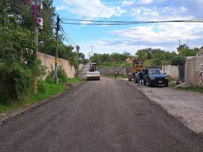 Ariadna Ayala continúa llevando obras con sentido social a todo el municipio de Atlixco.