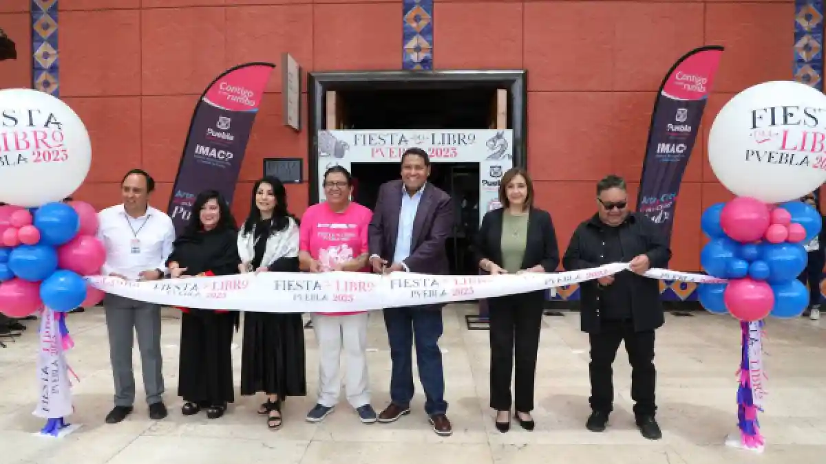 Comienza la "Fiesta del Libro" en Puebla capital