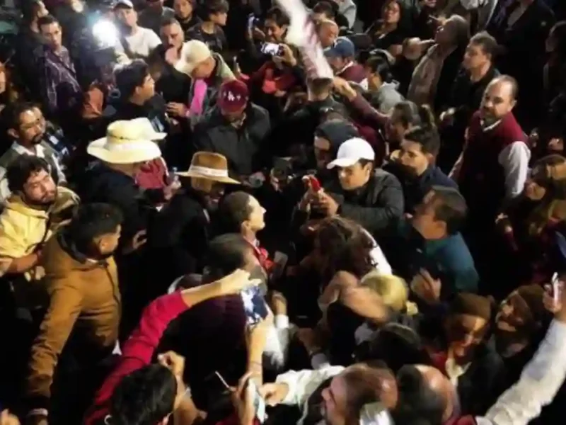 ’’No hay marcha atrás en la Cuarta Transformación porque nosotros queremos que sigan los derechos del pueblo de México’’: Claudia Sheinbaum en Uruapan, Michoacán
