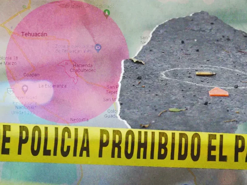 De varios disparos matan a un joven en Tehuacán