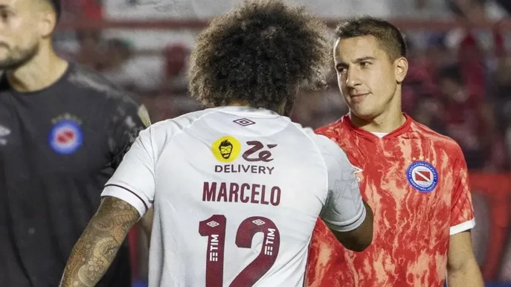 Marcelo provoca terrible lesión en los octavos de final de la Copa Libertadores