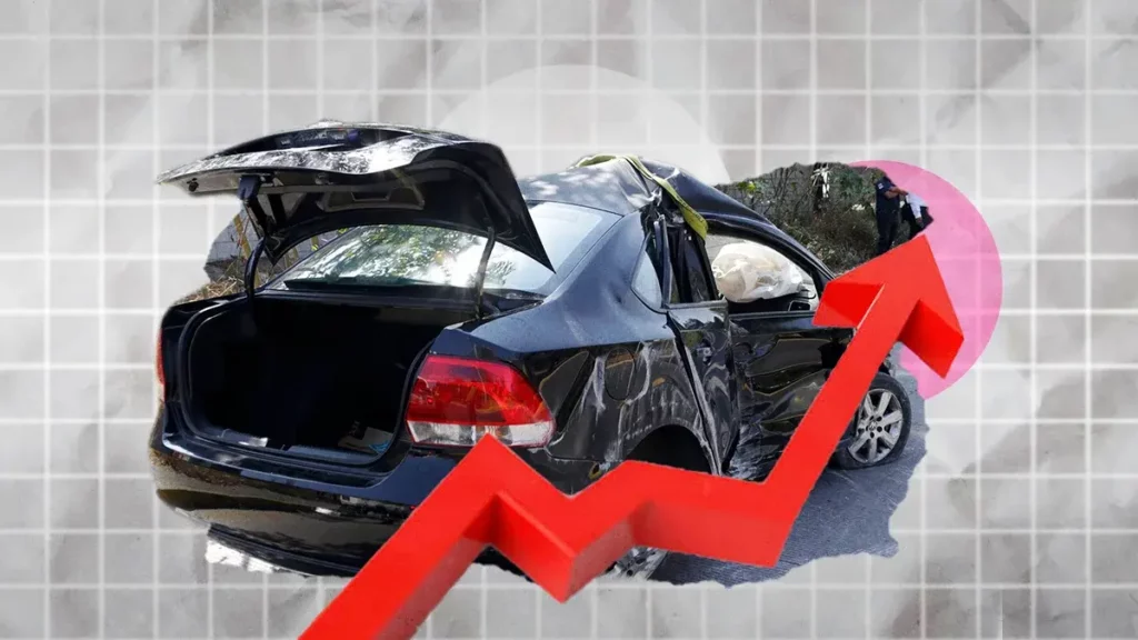 En vacaciones, accidentes automovilísticos en Puebla aumentan hasta 20%.