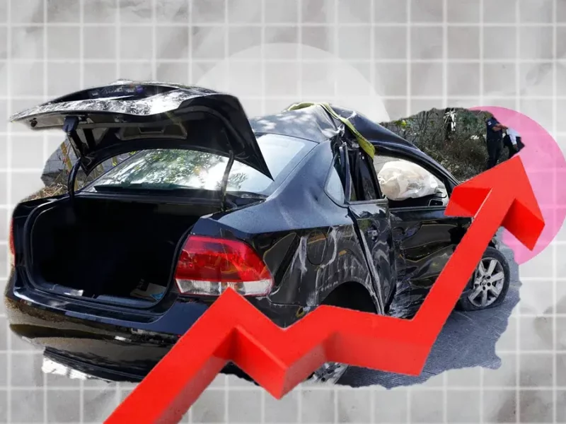 En vacaciones, accidentes automovilísticos en Puebla aumentan hasta 20%.