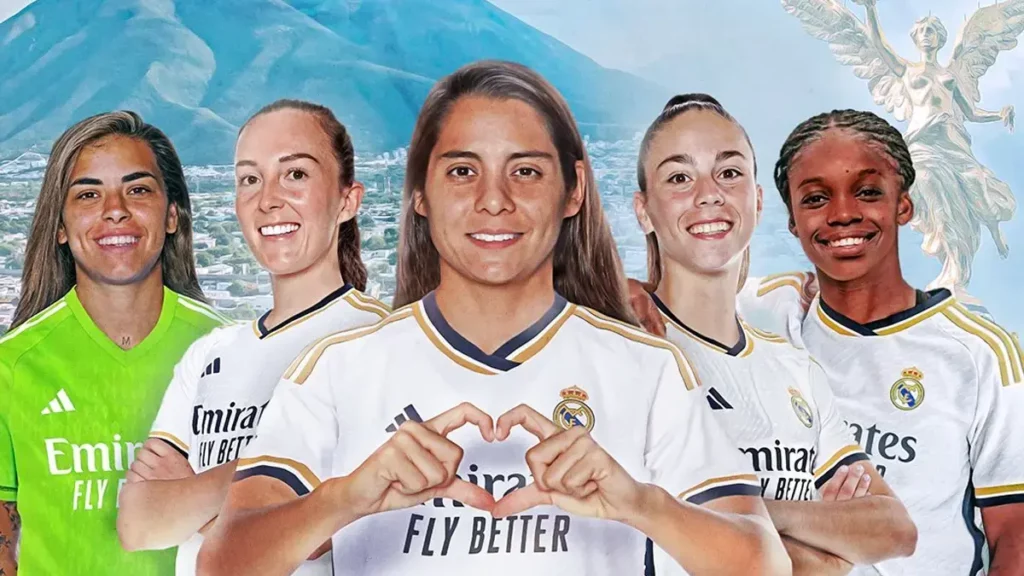 Real Madrid y Barcelona Femenil enfrentarán al América y Tigres.