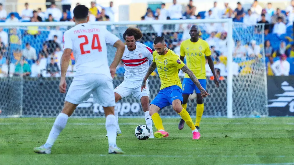 Al-Nassr empata con el Zamalek en el Campeonato de Clubes Árabes.