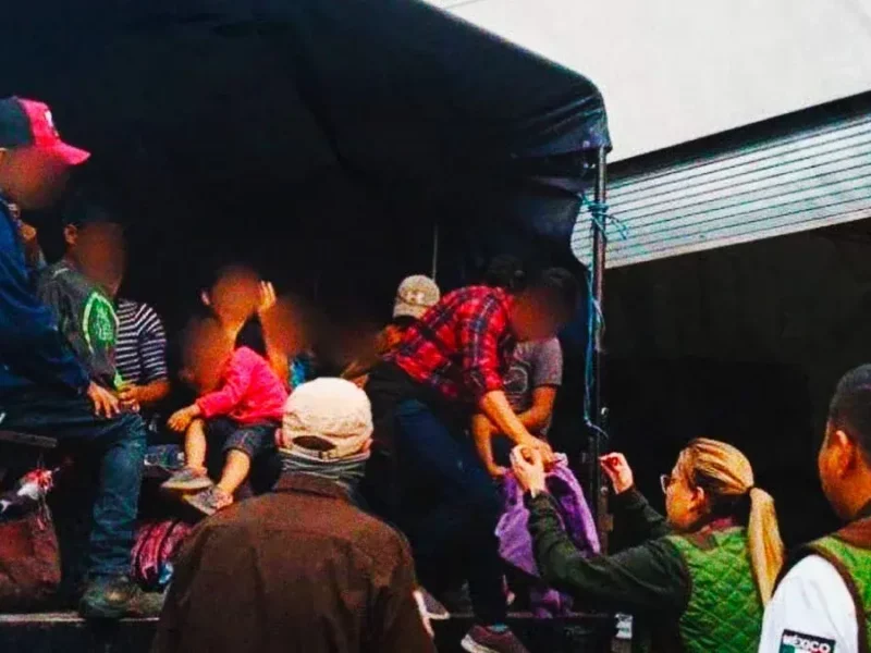 Rescatan a 491 migrantes en Yehualtepec, 52 menores viajaban solos