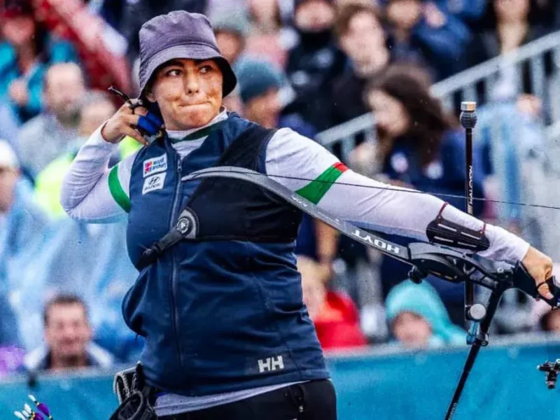 Alejandra Valencia se queda con la plata en el Mundial de Tiro con arco.