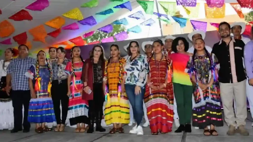 Norma Layón inaugura la decimotercera edición del festival calpulli texmocalli