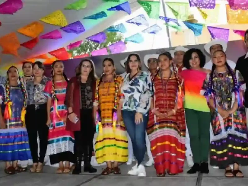 Norma Layón inaugura la decimotercera edición del festival calpulli texmocalli