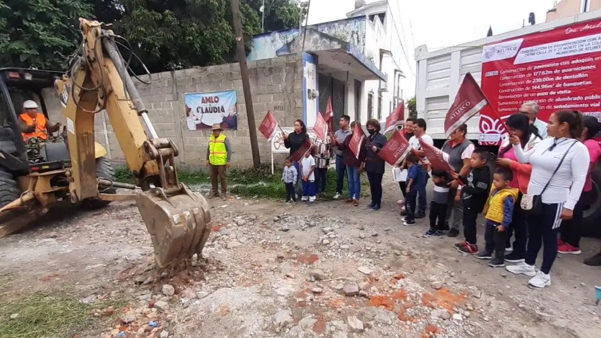 “Obra pública en Atlixco se realiza con la participación ciudadana en todas las colonias y juntas auxiliares”: Ariadna Ayala.