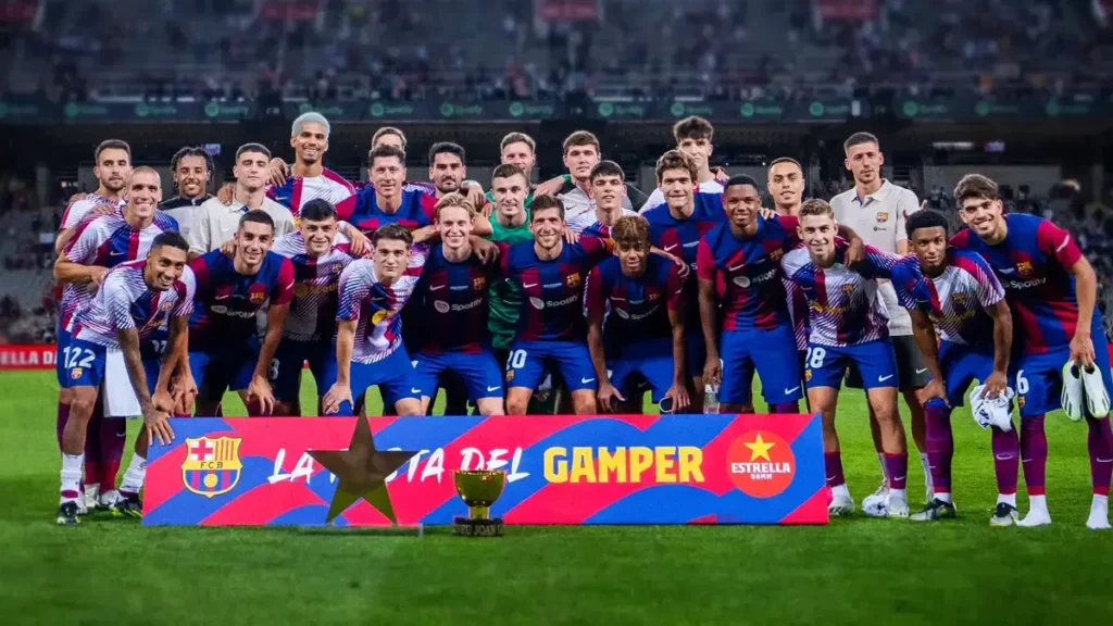Barcelona vence al Tottenham y se queda con el Trofeo Joan Gamper 2023.