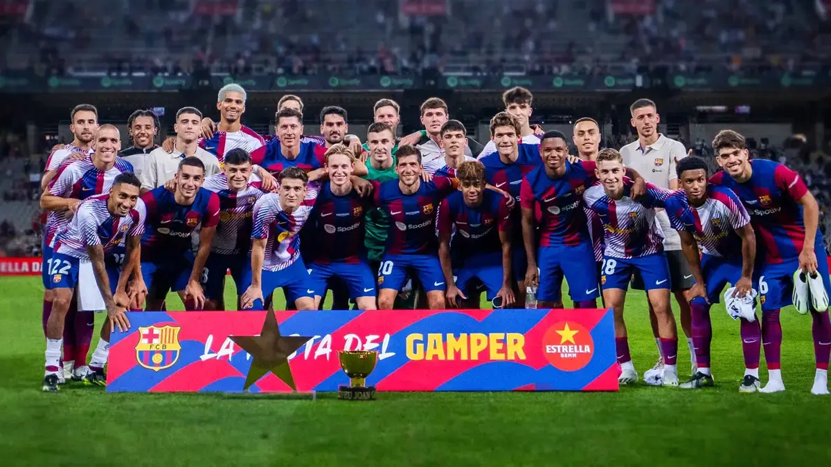 Barcelona vence al Tottenham y se queda con el Trofeo Joan Gamper 2023.