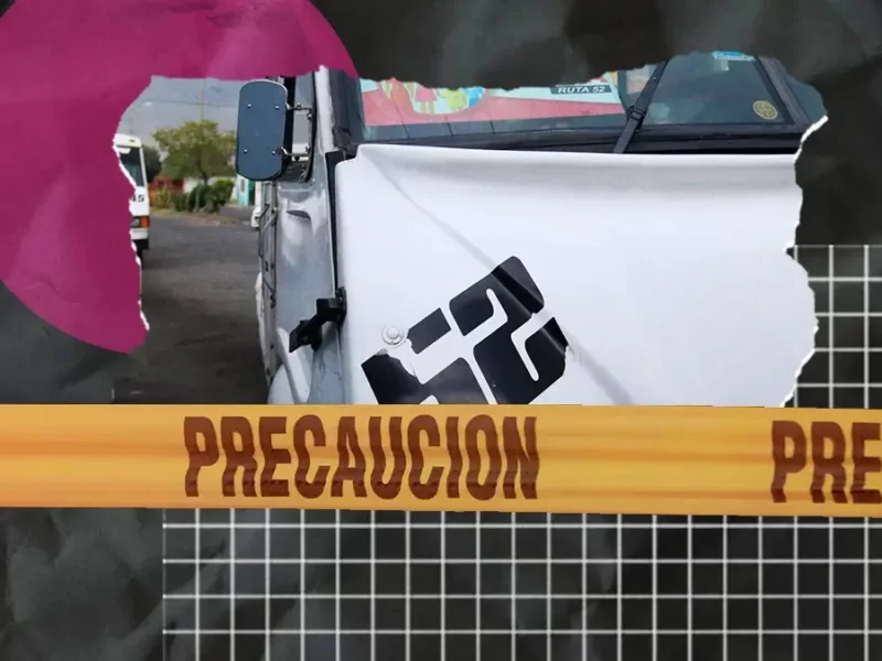 Reportan asalto a pasajeros de la ruta 52 en la colonia Bosques de San Sebastián 