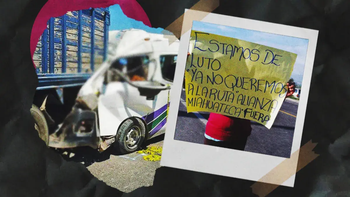 Bloquean la carretera de Tehuacán a Santiago Miahuatlán tras accidente que dejó seis muertos 