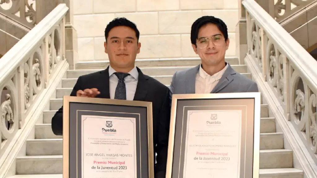 Ganan alumnos BUAP Premio Municipal de la Juventud 2023