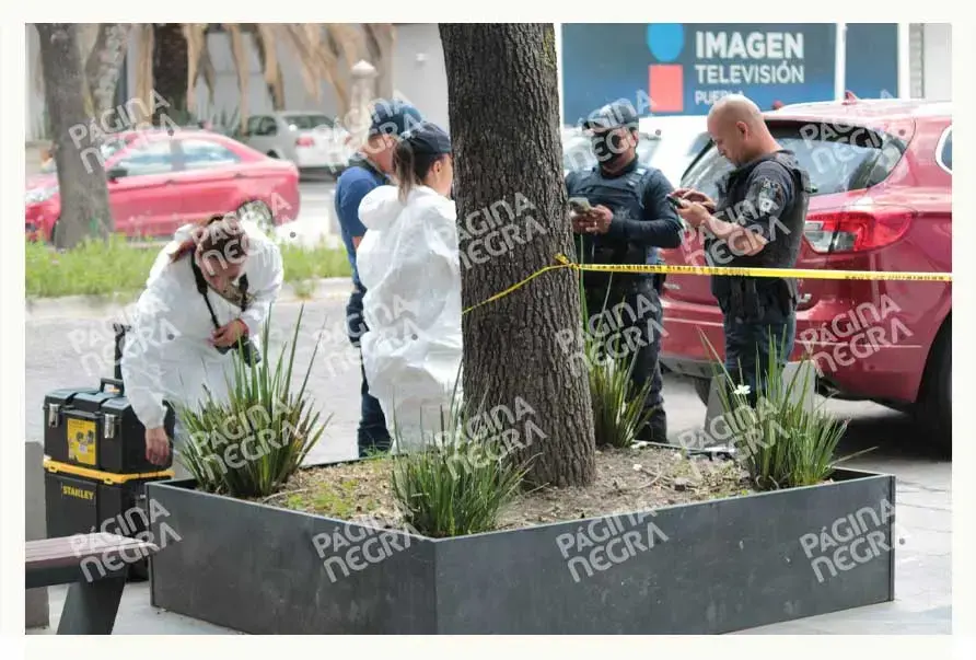 En la Avenida Juárez de Puebla murió un hombre que vivía en situación de calle
