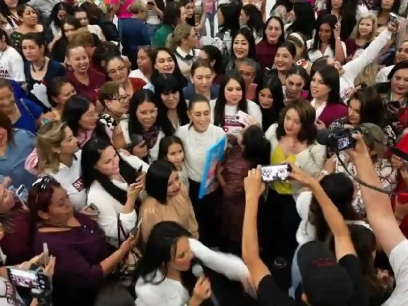 ’’Seguimos luchando por la igualdad y en contra de la violencia’’_ Claudia Sheinbaum se reúne con mujeres en Baja California