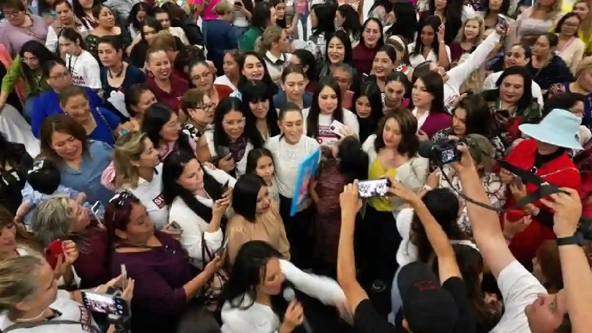 ’’Seguimos luchando por la igualdad y en contra de la violencia’’_ Claudia Sheinbaum se reúne con mujeres en Baja California