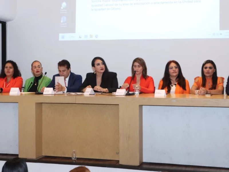 Realizan en el Congreso Conversatorio sobre la iniciativa aprobada contra la violencia política en razón de género.