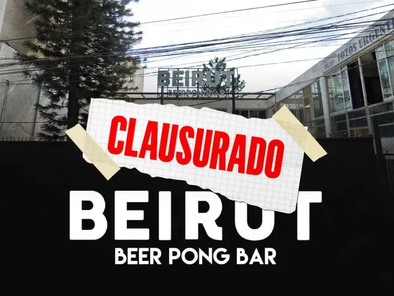 Clausuran de nuevo el bar Beirut de CU, ahora por invadir la vía publica.