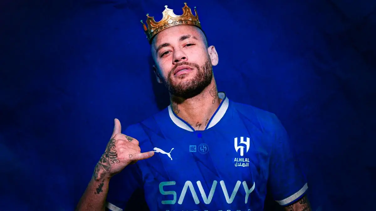 Neymar deja al PSG por un contrato millonario del Al-Hilal de Arabia Saudita.