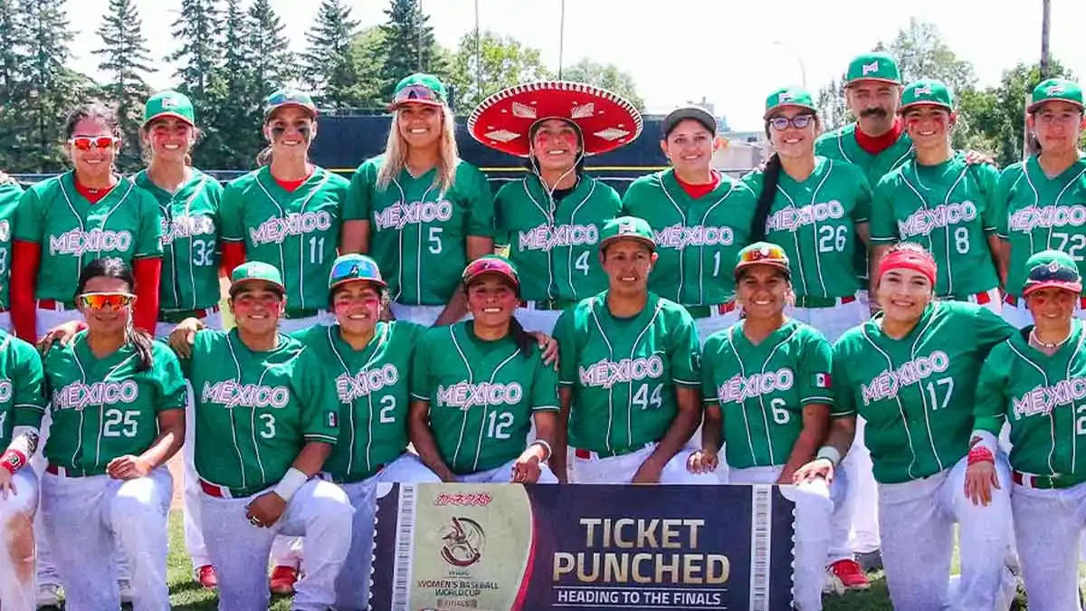 México avanza a la ronda final de la Copa Mundial Femenil de Beisbol.