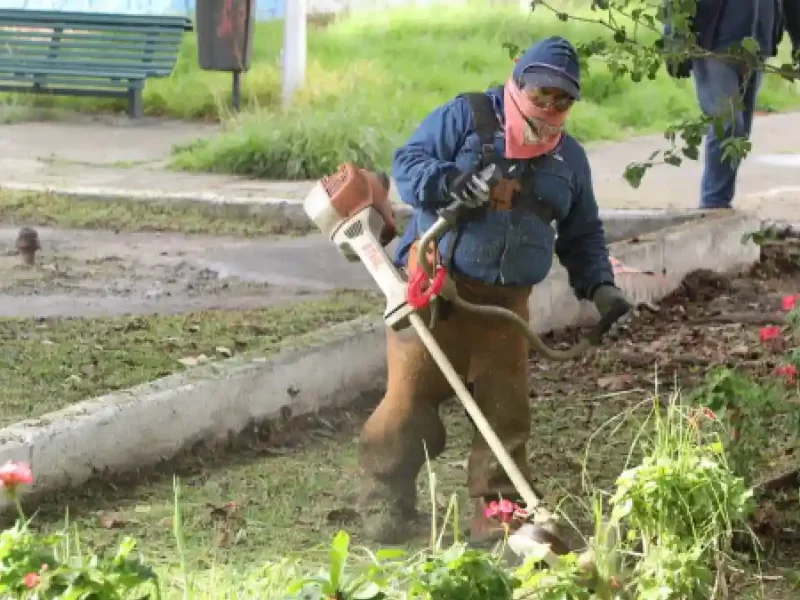 Más de 14 millones de metros cuadrados de áreas verdes recibieron mantenimiento en Puebla capital