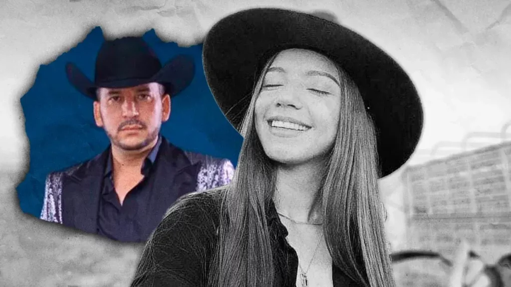 Luis Ángel “El Flaco”, ex vocalista de banda Los Recoditos y su hija María Fernanda.