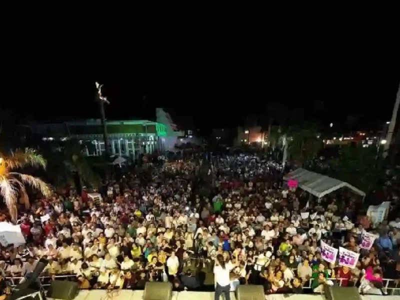 “Vamos a seguir trabajando por la paz en nuestro país”: En Navojoa, Sonora, Claudia Sheinbaum apuesta por una 4T con más seguridad y justicia
