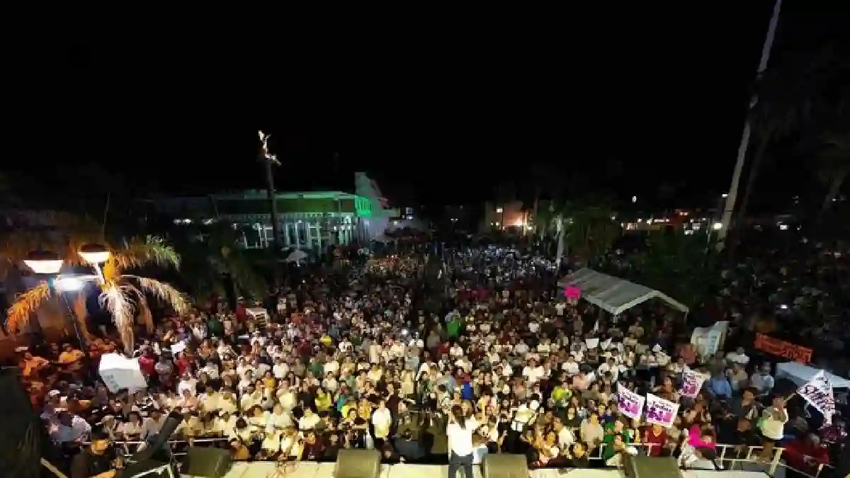 “Vamos a seguir trabajando por la paz en nuestro país”: En Navojoa, Sonora, Claudia Sheinbaum apuesta por una 4T con más seguridad y justicia