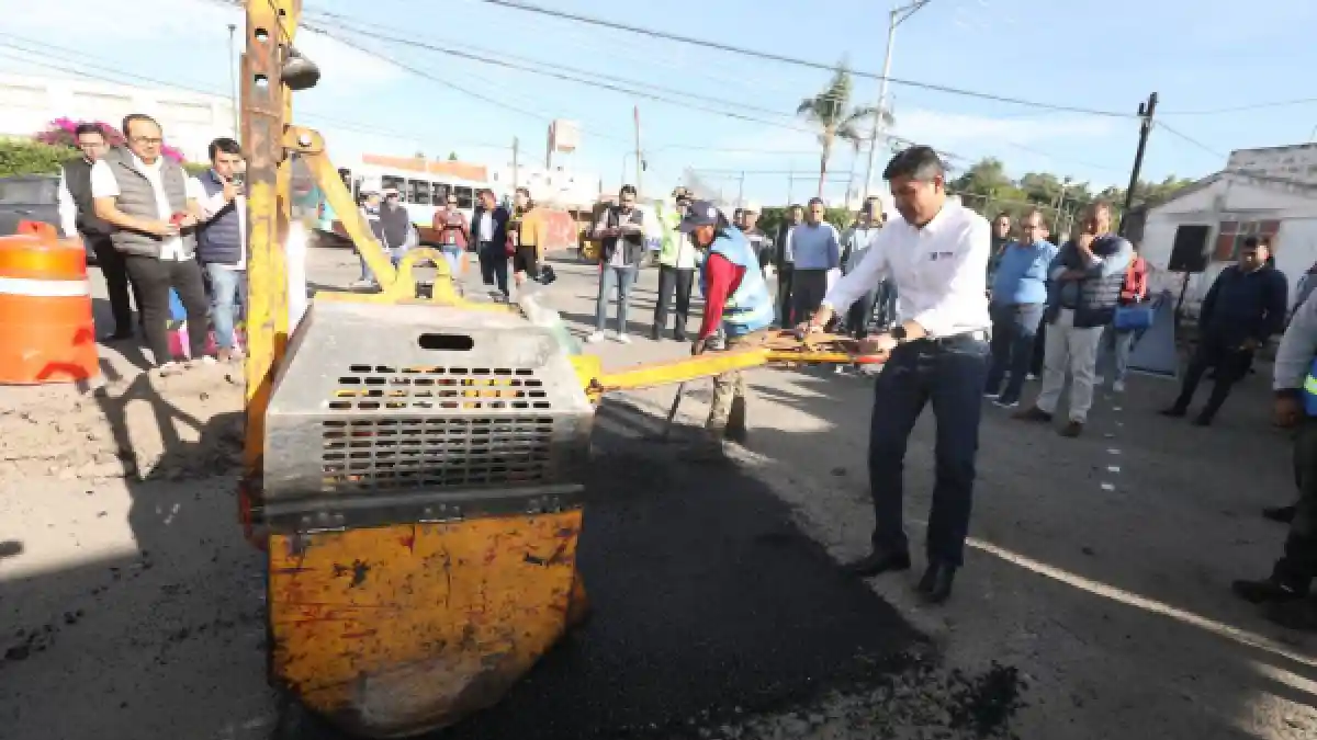 Ayuntamiento de Puebla tapará 50 mil baches con nueva etapa de mantenimiento