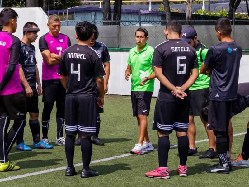 México suma su primer punto en el Mundial de Fútbol para Ciegos