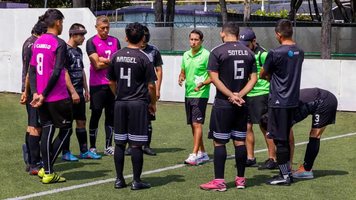 México suma su primer punto en el Mundial de Fútbol para Ciegos