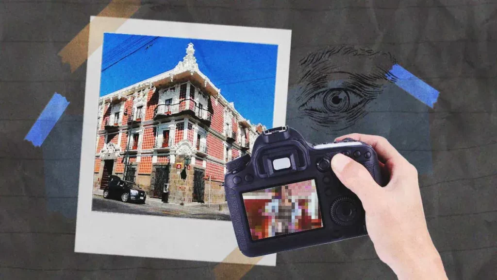 Influencer usa el Museo del Alfeñique en Puebla para sensual sesión de fotos