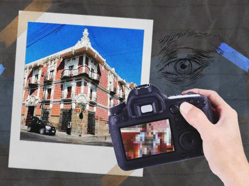 Influencer usa el Museo del Alfeñique en Puebla para sensual sesión de fotos
