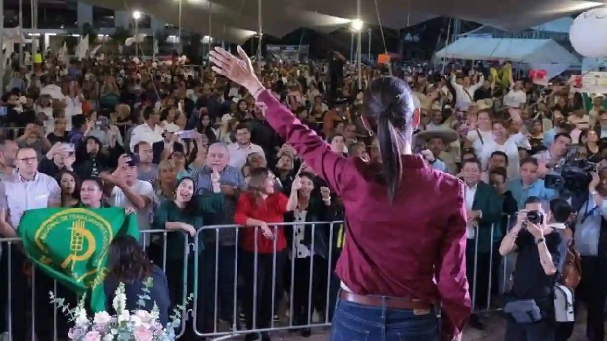 ’’Llegamos a ahorrar en los años que estuve en el gobierno 100 mil millones de pesos’’: Claudia Sheinbaum en Iztacalco, CDMX