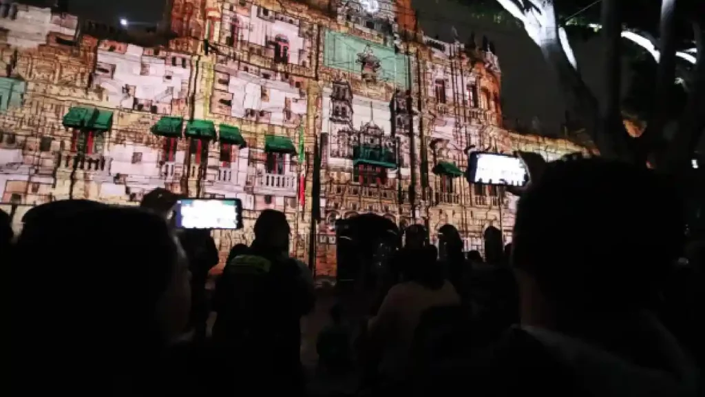 Video Mapping “Puebla: Ciudad de Guardianes” maravilló a más de 15 mil personas