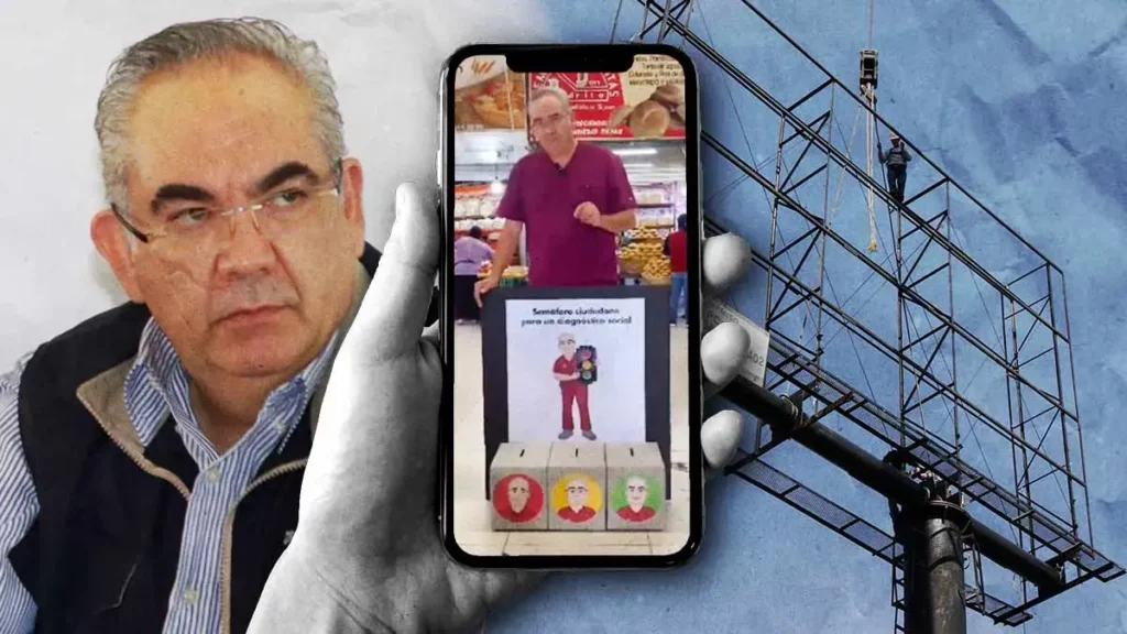 El doctor Martínez se lanza contra políticos con espectaculares: “son ricos o tienen best sellers”.