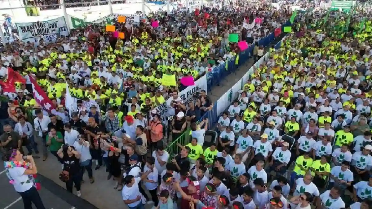 ’’Todo el recurso público cuando fui Jefa de Gobierno lo utilizamos para hacer obras públicas’’_ Claudia Sheinbaum en Ciudad Valles, San Luis Potosí (1)