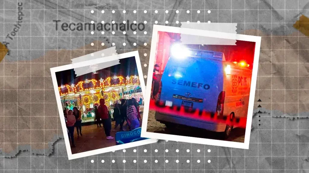 Por cierre de la Feria en Tecamachalco, ocultan hallazgo de cadáver en un auto.