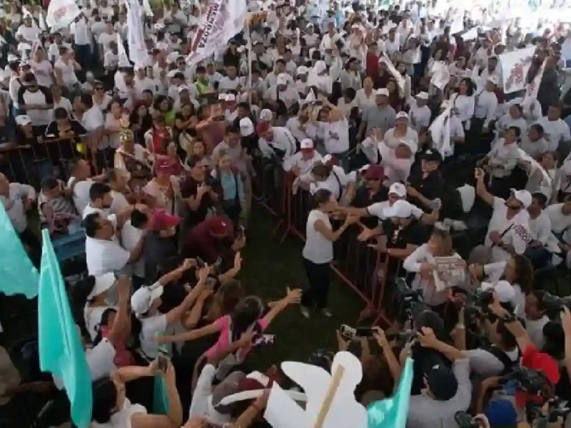 Desde Ciudad Mendoza, Veracruz, Claudia Sheinbaum celebra los logros de la 4T: ‘’8 millones de mexicanos y de mexicanas salieron de la pobreza con la Cuarta Transformación’’