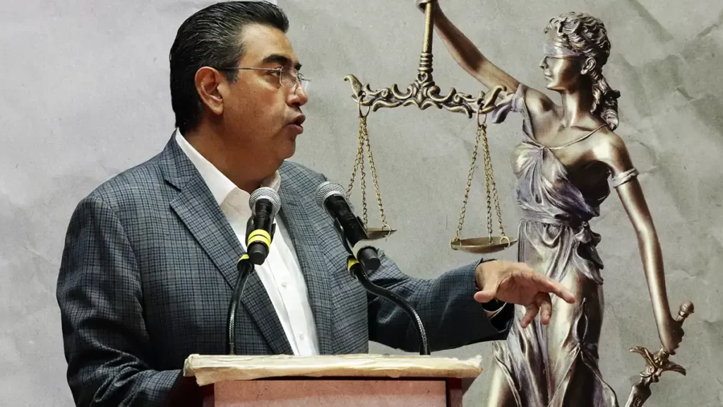 Sergio Salomón Céspedes pide revisión del Poder Judicial de Puebla.
