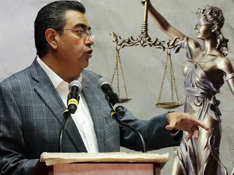 Sergio Salomón Céspedes pide revisión del Poder Judicial de Puebla.