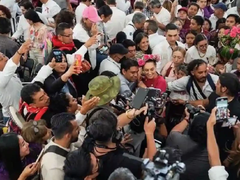 ’’México crece, tiene inversiones y tiene justicia’’: En San Cristóbal de las Casas, Chiapas, Claudia Sheinbaum apuesta por una Transformación con crecimiento para los pueblos indígenas