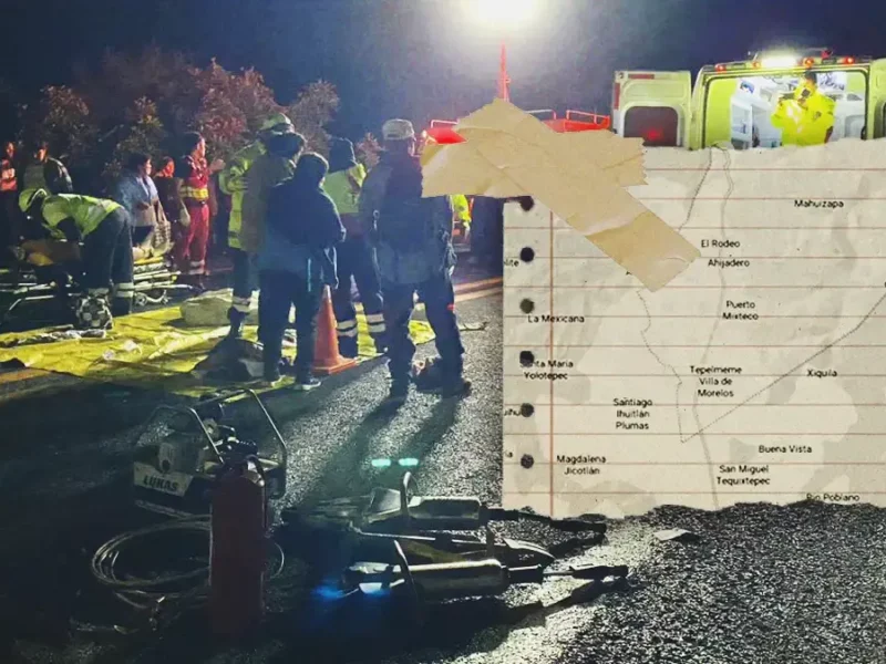 Suben a 18 los fallecidos en accidente de la autopista Cuacnopalan-Oaxaca.