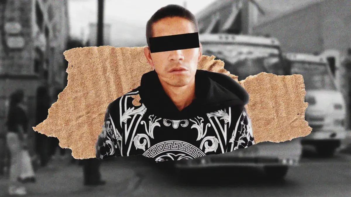 Detienen a “El Chino”, de “Los Lagartijos”, investigado por robo a transporte.