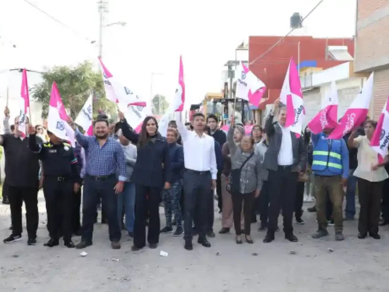 Inicia Gobierno Municipal con la rehabilitación de dos calles en Granjas Puebla