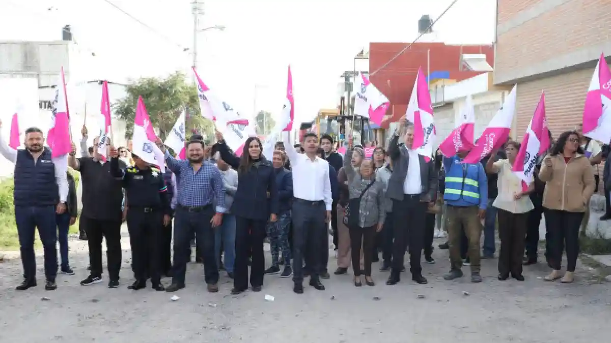Inicia Gobierno Municipal con la rehabilitación de dos calles en Granjas Puebla
