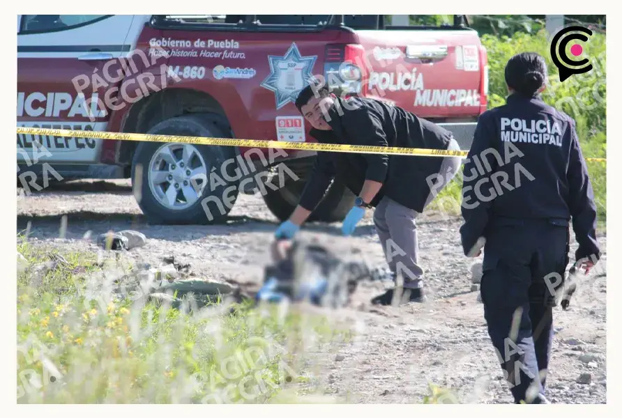Encuentran el cuerpo de un hombre baleado en terrenos de San Andrés Cholula