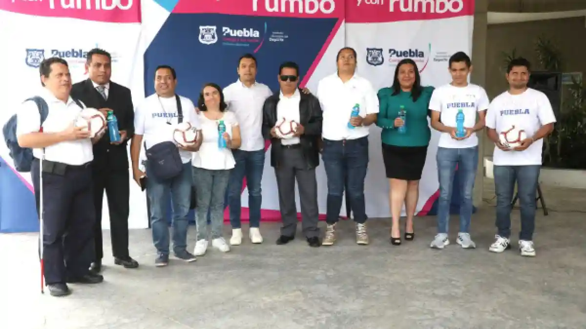 Llega a Puebla capital la tercera fecha de “Una Nueva Visión” Goalball 2023